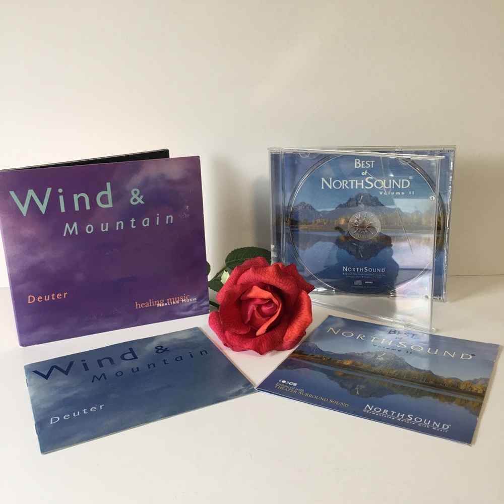 WIND & MOUNTAIN & BEST OF NORTHSOUND CD’S. SLEEP